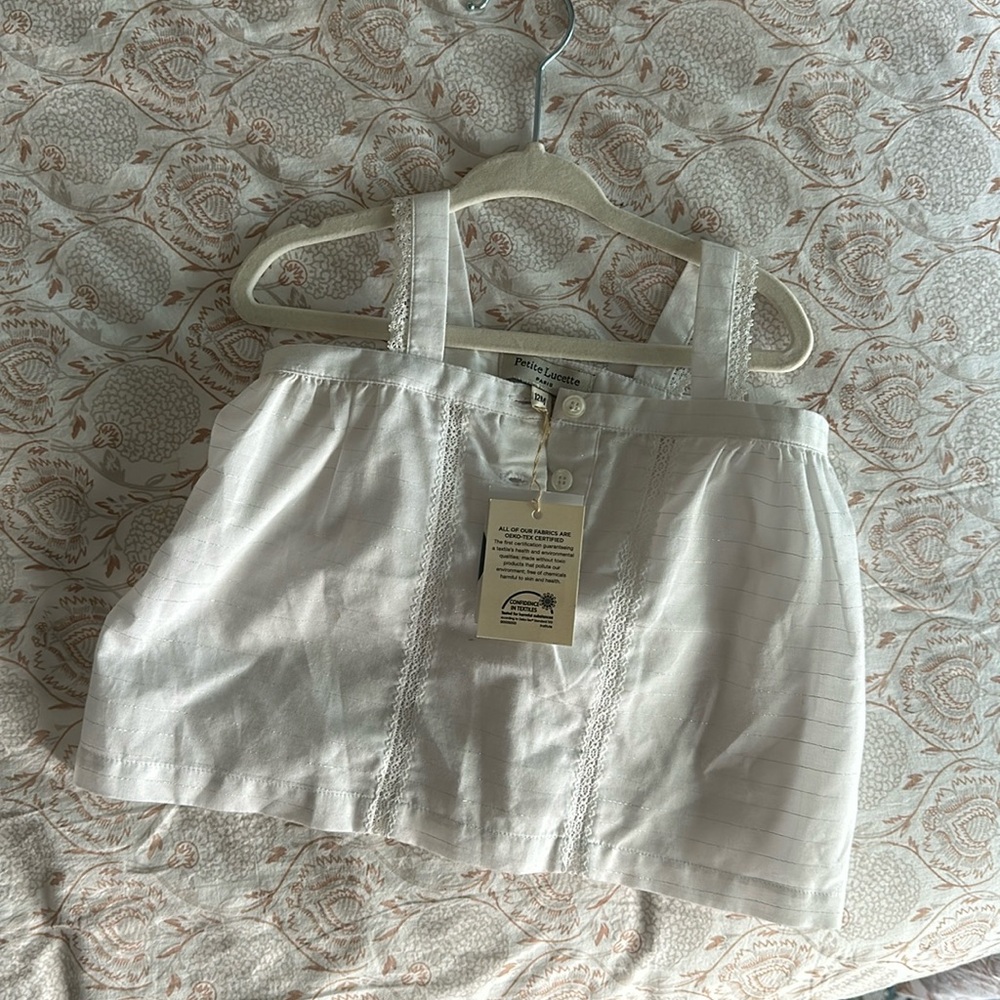 Petite Lucette Paris- 12m cotton top